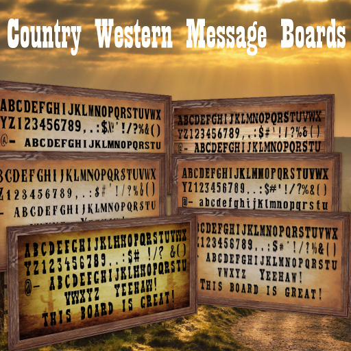Second Life Marketplace Country Western Event Message Boards
